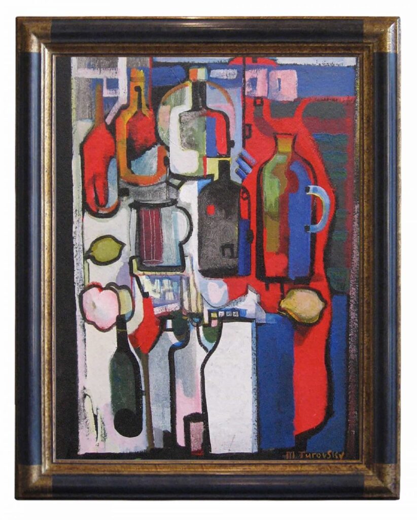 Ukrainian artist Mikhail Turovsky's artworks