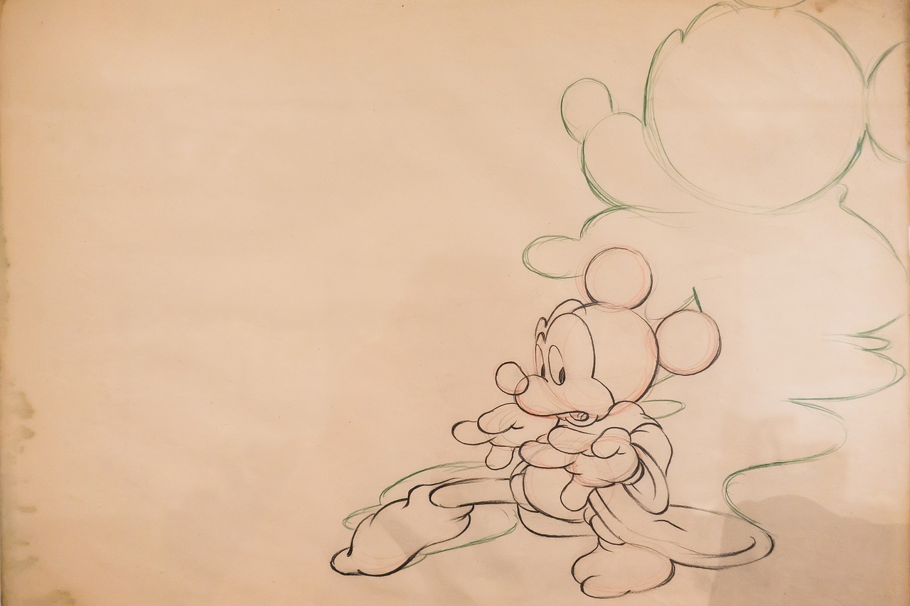 walt disney drawings