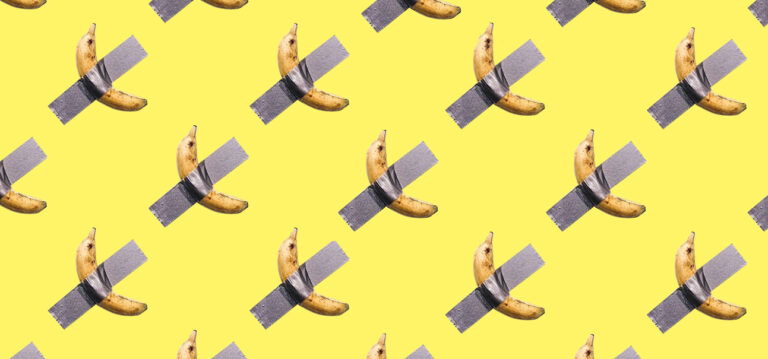 Cattelan’s banana worth 120 thousand dollars eaten by an American artist