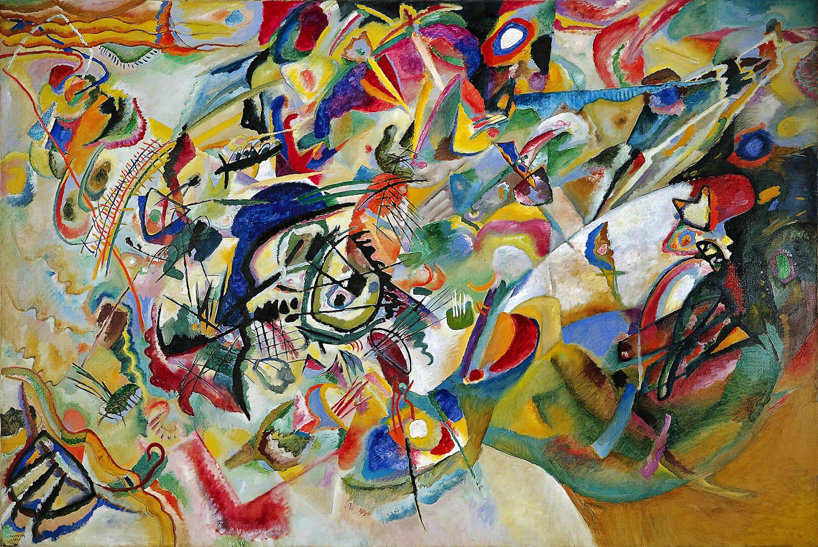 The debate around abstract art raised many discussions.  Kandinskij is for many the godfather of visual abstraction