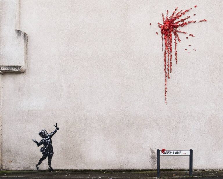 Valentine’s Day according to Banksy