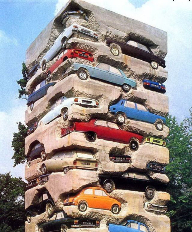 History of art installation. Incredible form of art