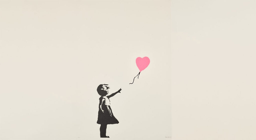 Banksy, new record at online auction and the history of the lost graffiti