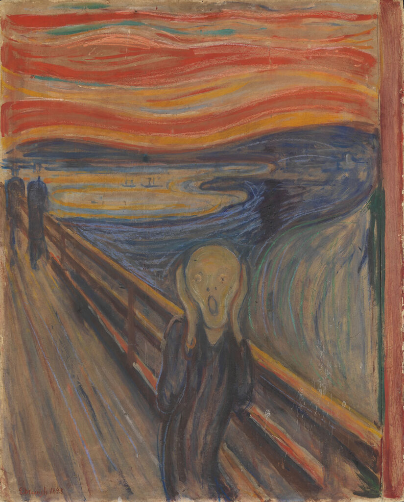 Stolen Works of Art. The Scream by Edvard Munch 