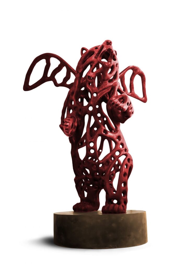Exterior design and outdoor sculptures