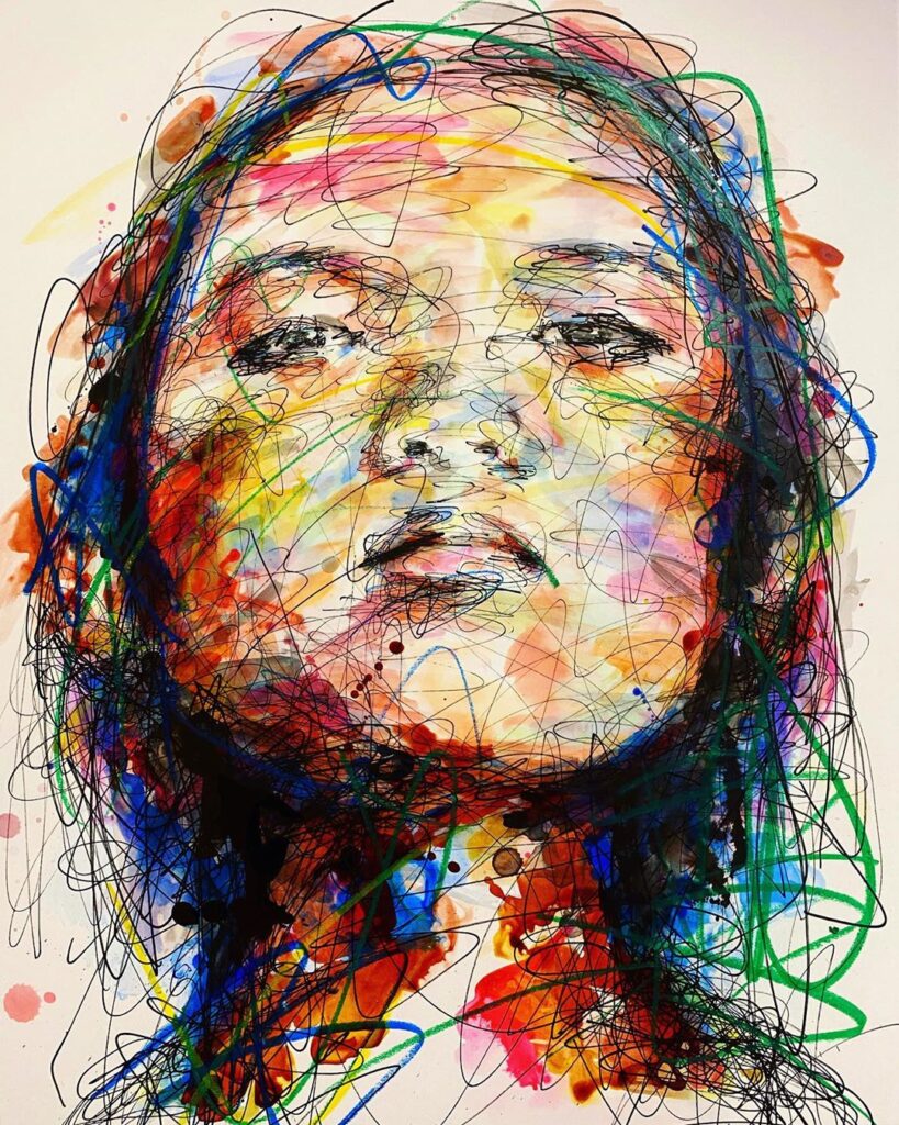 Many new works of art shared on social media