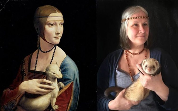 The Rijksmuseum in Amsterdam was among the first to propose the new challenge. This is depopulating among Instagram feeds from around the world, officially launching the #stayathomechallenge with the remaking of one of Vermeer's best-known paintings.