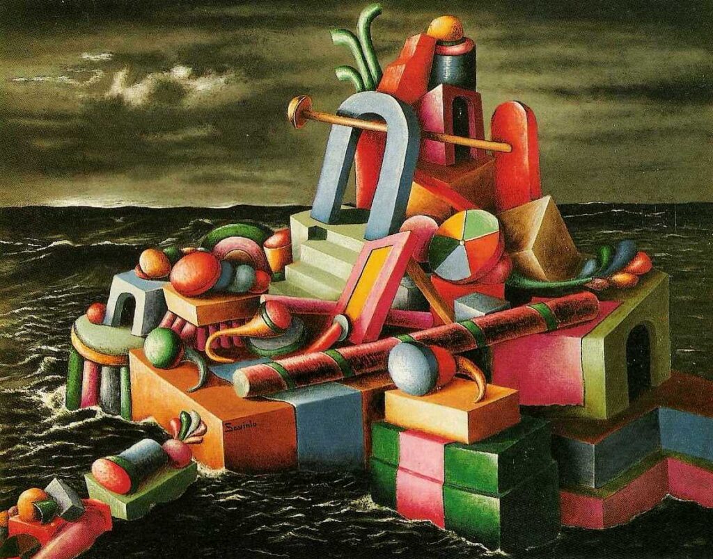 The term "Metaphysical Painting" indicates the particular relationship of this painting movement towards reality.