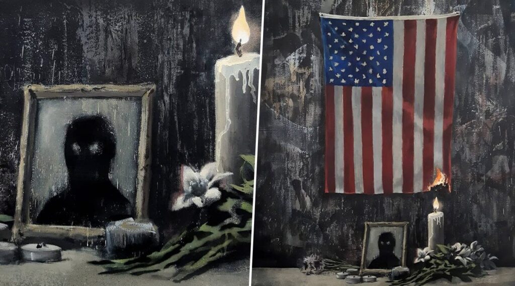 Banksy’s latest work is for George Floyd