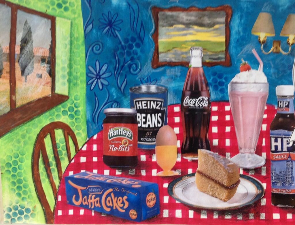 Popular Art merges the figurative arts with the mass media and advertising, highlighting the expression of young people in the consumer society