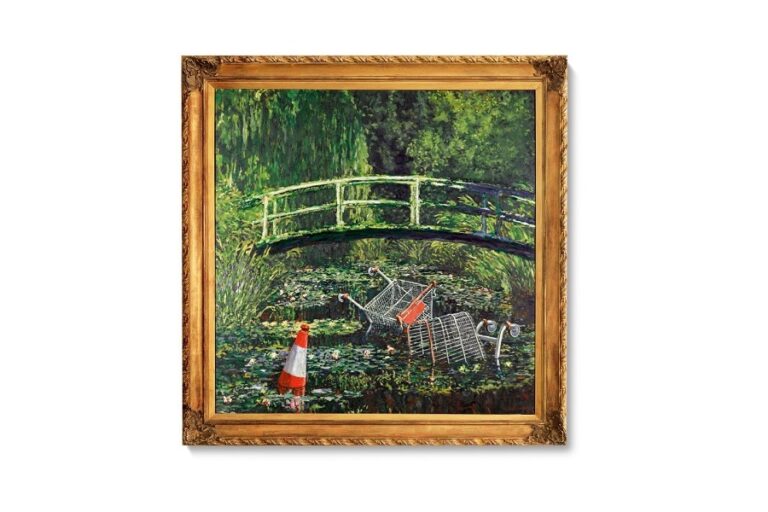 Show Me the Monet by Banksy: sold for a record price