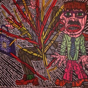 Explosion. 1991 by Robert Combas