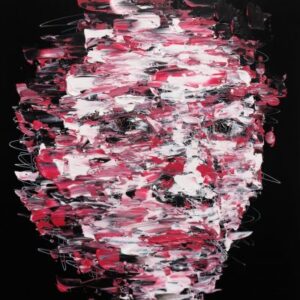 Pink portrait of a man by Hom Nguyen