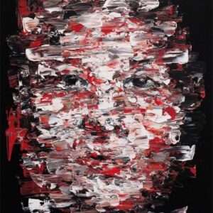 Pink portrait of a woman by Hom Nguyen