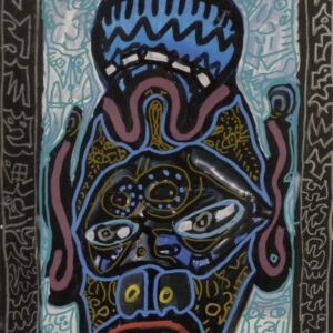Tête africaine. 2011 by Robert Combas