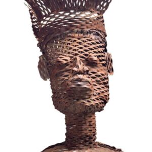 Corten Head by Sokari Douglas Camp