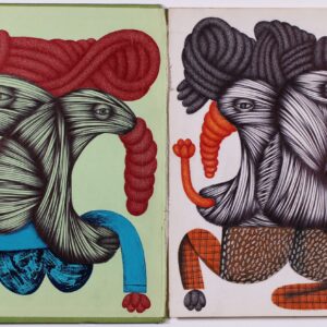 Untitled. Diptych. 2022 by C.J. Pyle