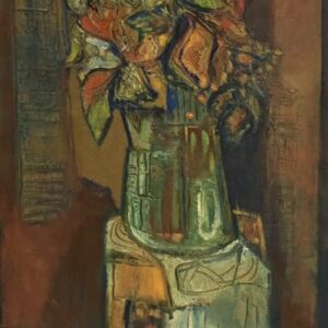 Bouquet on table by Mikhail Turovsky